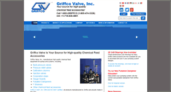 Desktop Screenshot of griffcovalve.com