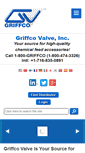 Mobile Screenshot of griffcovalve.com